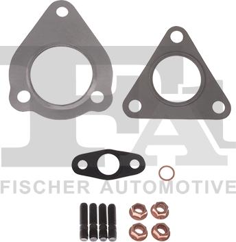 FA1 KTE000065 - Установочный комплект, турбокомпрессор autospares.lv