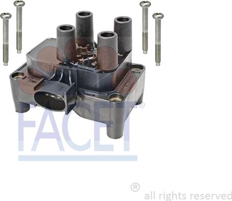 FACET 9.6432 - Катушка зажигания autospares.lv