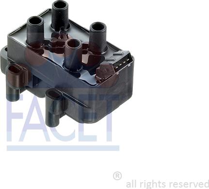 FACET 9.6089 - Катушка зажигания autospares.lv