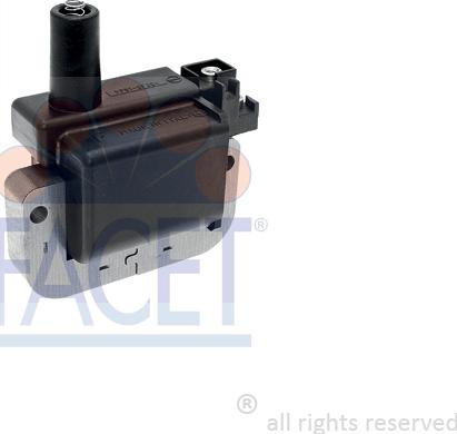 FACET 9.6114 - Катушка зажигания autospares.lv