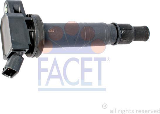 FACET 9.6358 - Катушка зажигания autospares.lv