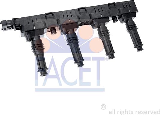 FACET 9.6300 - Катушка зажигания autospares.lv