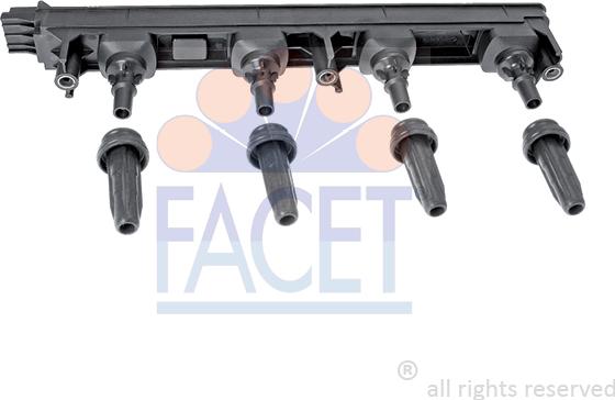 FACET 9.6376 - Катушка зажигания autospares.lv