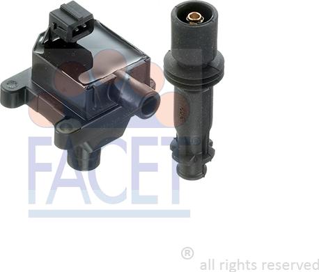 FACET 9.6286K - Катушка зажигания autospares.lv