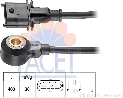 FACET 9.3066 - Датчик детонации autospares.lv