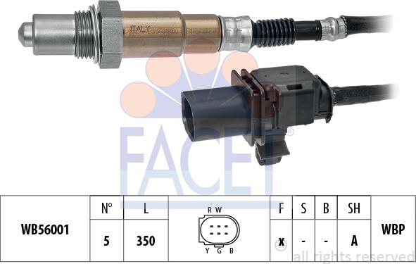 FACET 10.8390 - Лямбда-зонд, датчик кислорода autospares.lv