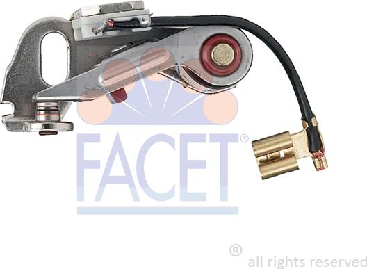 FACET 1.2562 - Контактная группа, распределитель зажигания autospares.lv