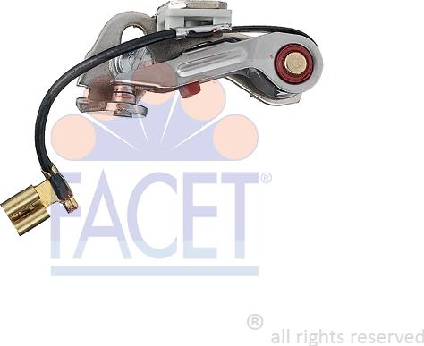 FACET 1.2534HDVS - Контактная группа, распределитель зажигания autospares.lv