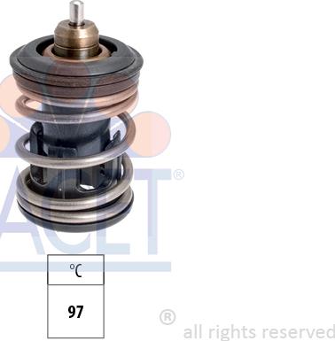 FACET 7.8999S - Термостат охлаждающей жидкости / корпус autospares.lv