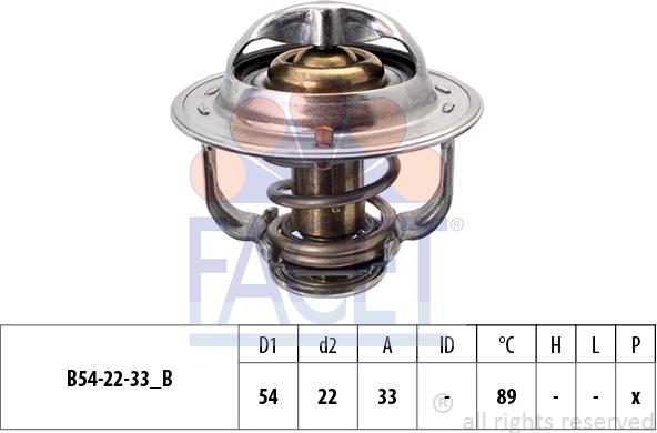 FACET 7.8693S - Термостат охлаждающей жидкости / корпус autospares.lv