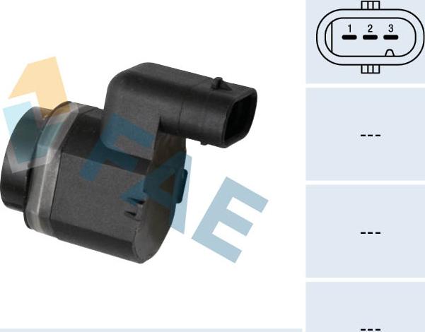 FAE 66044 - Датчик, система помощи при парковке autospares.lv