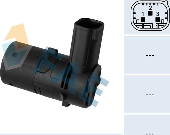 FAE 66060 - Датчик, система помощи при парковке autospares.lv