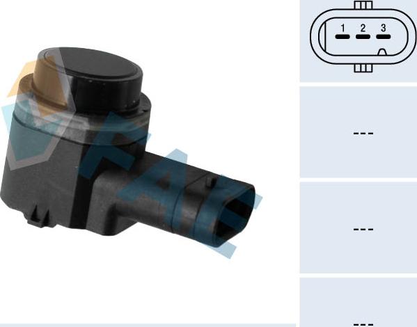 FAE 66014 - Датчик, система помощи при парковке autospares.lv