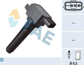 FAE 80481 - Катушка зажигания autospares.lv