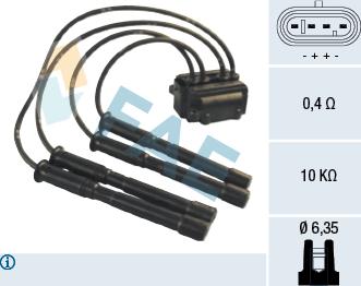 FAE 80225 - Катушка зажигания autospares.lv