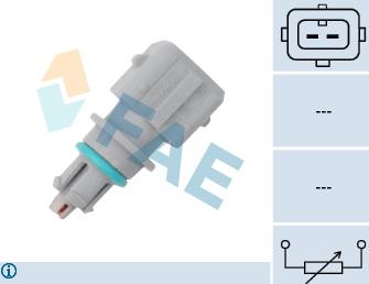 FAE 33511 - Датчик, внешняя температура autospares.lv