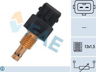 FAE 33535 - Датчик, температура впускаемого воздуха autospares.lv