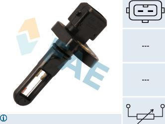 FAE 33226 - Датчик, температура впускаемого воздуха autospares.lv