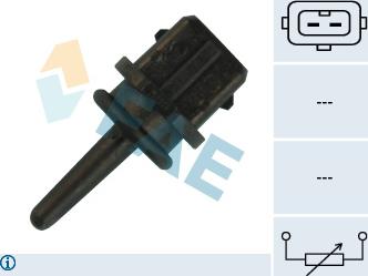 FAE 33221 - Датчик, температура впускаемого воздуха autospares.lv