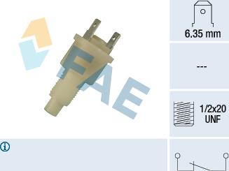 FAE 24300 - Выключатель стоп сигнала / сцепления autospares.lv