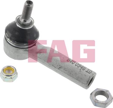 FAG 840 0946 10 - Наконечник рулевой тяги, шарнир autospares.lv