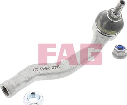 FAG 840 0641 10 - Наконечник рулевой тяги, шарнир autospares.lv