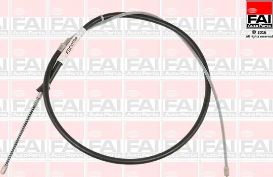 FAI AutoParts FBC0198 - Тросик, cтояночный тормоз autospares.lv