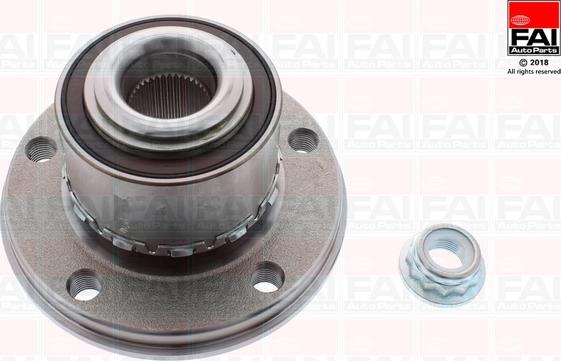 FAI AutoParts FHBK1080 - Подшипник ступицы колеса, комплект autospares.lv