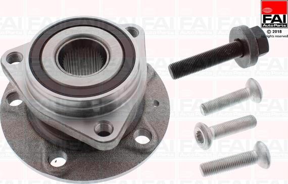 FAI AutoParts FHBK1103 - Подшипник ступицы колеса, комплект autospares.lv