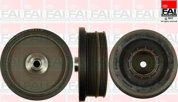 FAI AutoParts FVD1004 - Шкив коленчатого вала autospares.lv