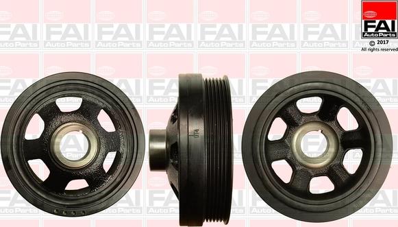 FAI AutoParts FVD1002 - Шкив коленчатого вала autospares.lv