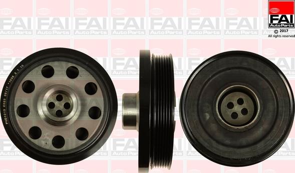 FAI AutoParts FVD1013 - Шкив коленчатого вала autospares.lv