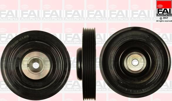 FAI AutoParts FVD1030 - Шкив коленчатого вала autospares.lv