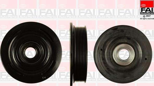 FAI AutoParts FVD1025 - Шкив коленчатого вала autospares.lv