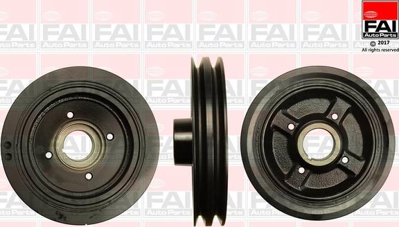 FAI AutoParts FVD1020 - Шкив коленчатого вала autospares.lv