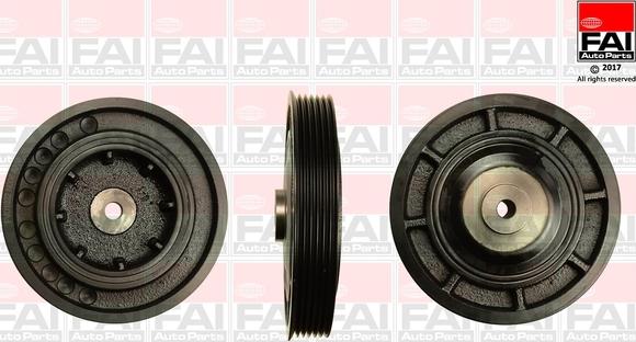 FAI AutoParts FVD1022 - Шкив коленчатого вала autospares.lv