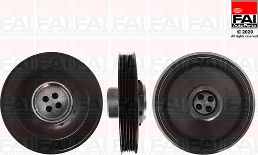 FAI AutoParts FVD1157 - Шкив коленчатого вала autospares.lv