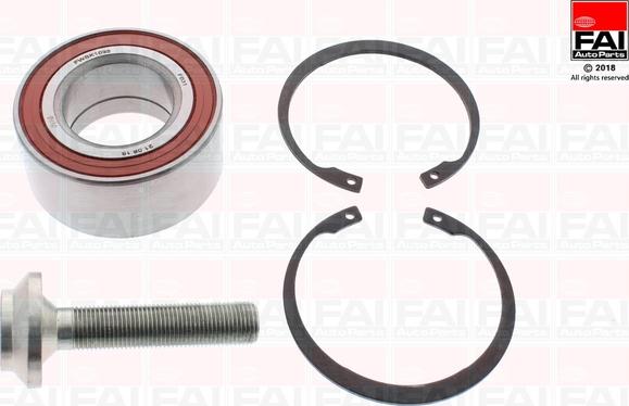 FAI AutoParts FWBK1092 - Подшипник ступицы колеса, комплект autospares.lv