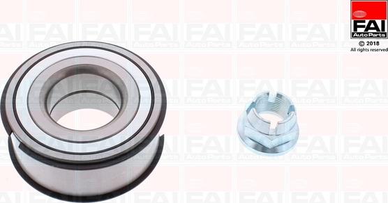 FAI AutoParts FWBK1069 - Подшипник ступицы колеса, комплект autospares.lv