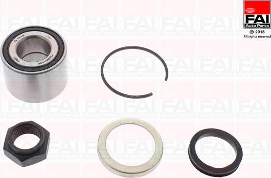 FAI AutoParts FWBK1065 - Подшипник ступицы колеса, комплект autospares.lv