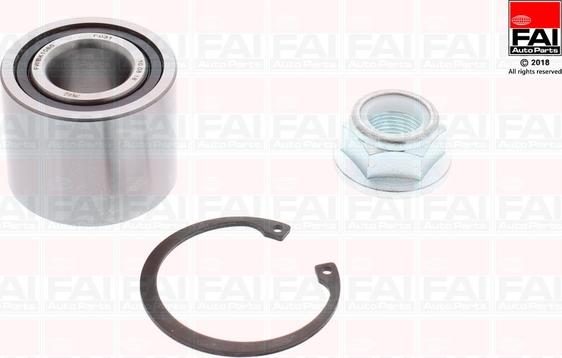 FAI AutoParts FWBK1060 - Подшипник ступицы колеса, комплект autospares.lv