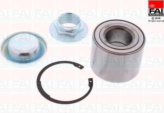 FAI AutoParts FWBK1011 - Подшипник ступицы колеса, комплект autospares.lv