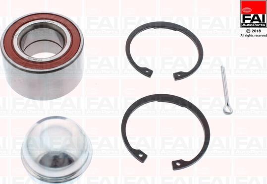 FAI AutoParts FWBK1081 - Подшипник ступицы колеса, комплект autospares.lv