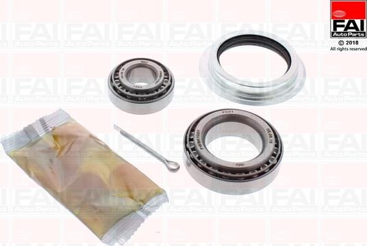 FAI AutoParts FWBK1037 - Подшипник ступицы колеса, комплект autospares.lv