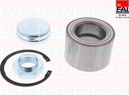 FAI AutoParts FWBK1020 - Подшипник ступицы колеса, комплект autospares.lv