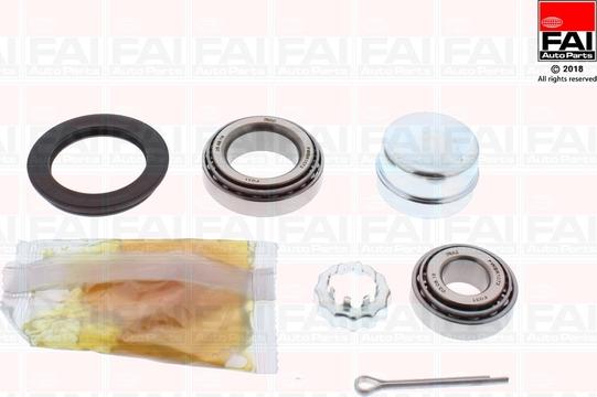 FAI AutoParts FWBK1072 - Подшипник ступицы колеса, комплект autospares.lv