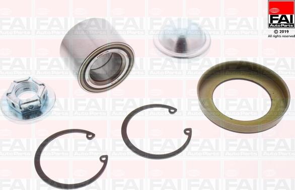 FAI AutoParts FWBK1109 - Подшипник ступицы колеса, комплект autospares.lv