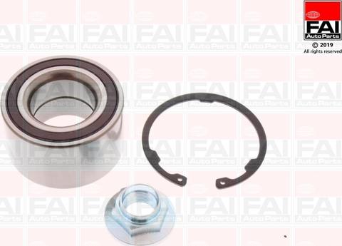 FAI AutoParts FWBK1128 - Подшипник ступицы колеса, комплект autospares.lv