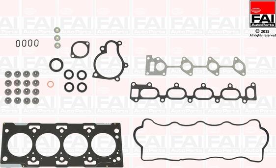 FAI AutoParts HS1522 - Комплект прокладок, головка цилиндра autospares.lv