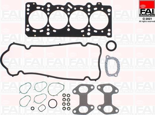 FAI AutoParts HS1670 - Комплект прокладок, головка цилиндра autospares.lv